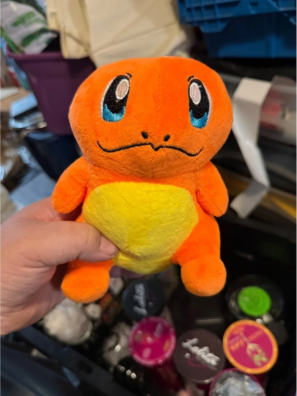 Orange and Yellow Plush Toy Charmander